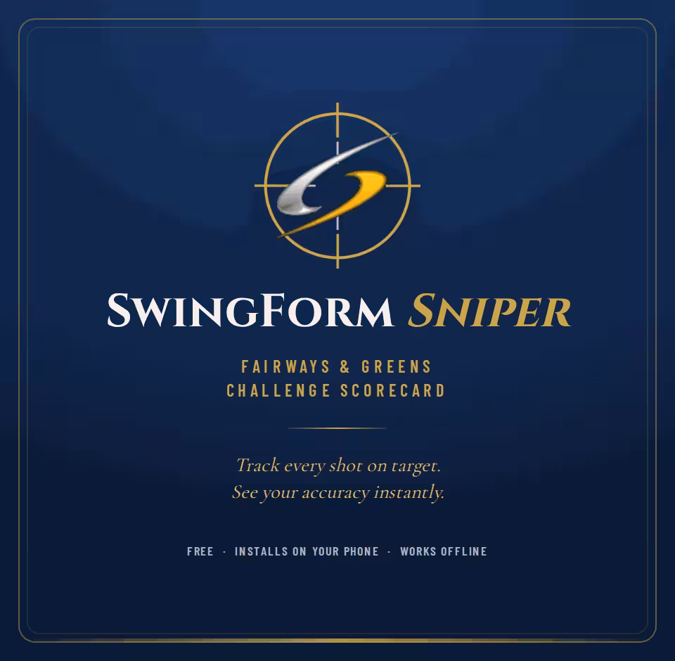 SwingForm Sniper - Accuracy Training Tool